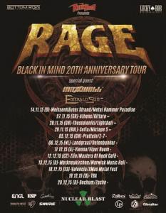 Rage tour 2015 poster