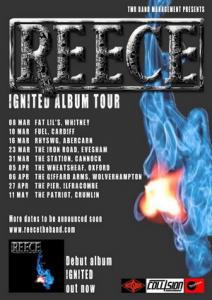Reece UK Tour 2018 poster
