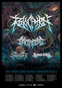 Revocation Euro Tour 2018 poster
