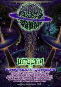 Rings Of Saturn Euro Tour 2018 poster