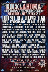 Rocklahoma 2015 poster