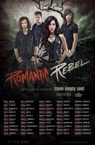 Romantic Rebel North American 2016 poster