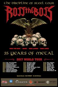 Ross The Boss Euro & UK Tour 2017 poster