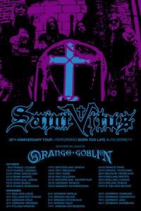 Saint Vitus 35th Anniversary Tour 2014 poster