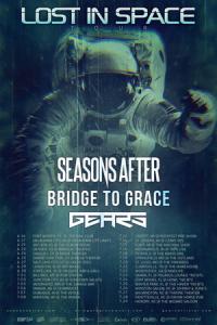 Seasons After and Bridge To Grace US Tour 2017 poster