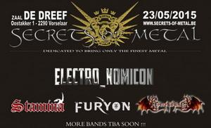 Secrets Of Metal Festival 2015 poster