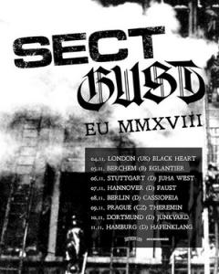 Sect Euro Tour 2018 poster