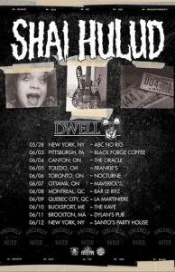 Shai Hulud Tour 2016 poster