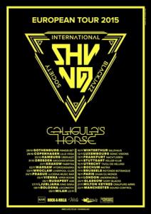 Shining Euro Tour 2015 poster