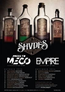 Shvpes UK Tour 2016 poster
