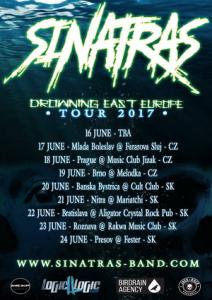 Sinatras East European Tour 2017 poster