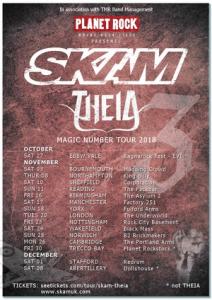 Skam UK Tour 2018 poster