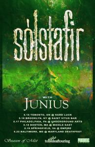Sólstafir announces North American Tour 2014 poster