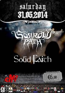 Sorrows Path Athens live show 2014 poster