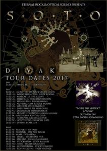 SOTO Tour 2017 poster