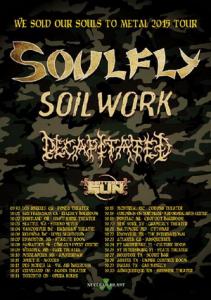 We Sold Our Souls to Metal Tour 2015 poster