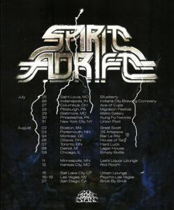 Spirit Adrift North American Tour 2018 poster