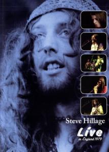 Steve Hillage Live in England 1979 CD/DVD cover