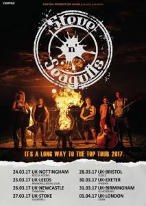Steve ‘n’ Seagulls UK Tour 2017 poster