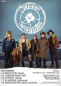 Steve ‘n’ Seagulls UK Tour 2016 poster