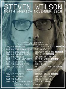 Steven Wilson US Tour 2016 poster