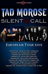 Tad Morose Euro Tour 2015 poster