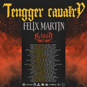Tengger Cavalry North American Tour 2017 poster
