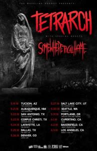 Tetrarch US Tour 2018 poster