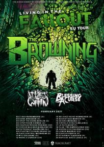 The Browning Euro Tour 2017 poster