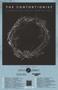 The Contortionist North American Tour 2018 poster