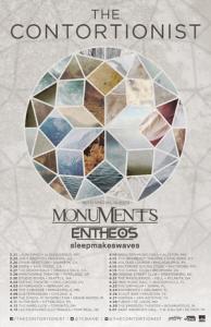The Contortionist US tour 2016 poster