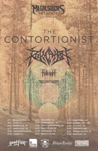 The Contortionist US tour 2015 poster