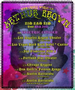 The Crazy World Of Arthur Brown US Tour 2017 poster