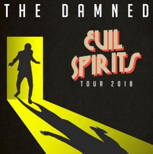 The Damned US Tour 2018 poster