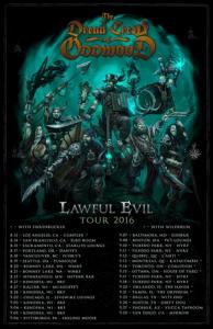 The Dread Crew Of Oddwood North American Tour 2016 cover
