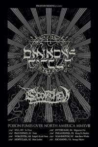 The Ominous Circle North American Tour 2018 poster