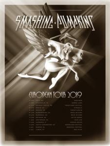 The Smashing Pumpkins Euro Tour 2019 poster