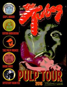 The Tubes UK Tour 2016 poster