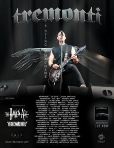Tremonti EU Tour 2018 poster