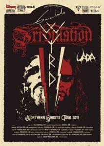 Tribulation Euro Tour 2019 poster