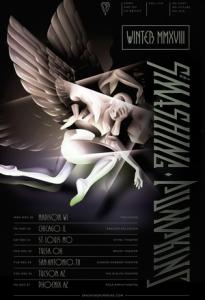 The Smashing Pumpkins NA Tour 2018 poster