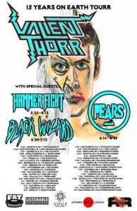 Valient Thorr US Tour 2016 poster