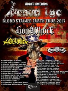 Venom Inc North American Tour 2017 poster