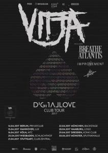 Vitja German Tour 2017 poster
