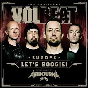 Volbeat Euro Tour 2016 poster