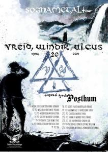 Vreid European tour 2014 poster