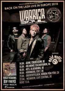 Warrior Soul Euro Tour 2018 poster