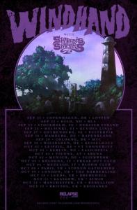 Windhand European Tour 2017 poster