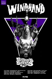 Windhand North American Tour 2017 poster