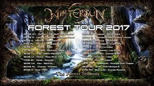 Wintersun Euro Tour 2017 poster